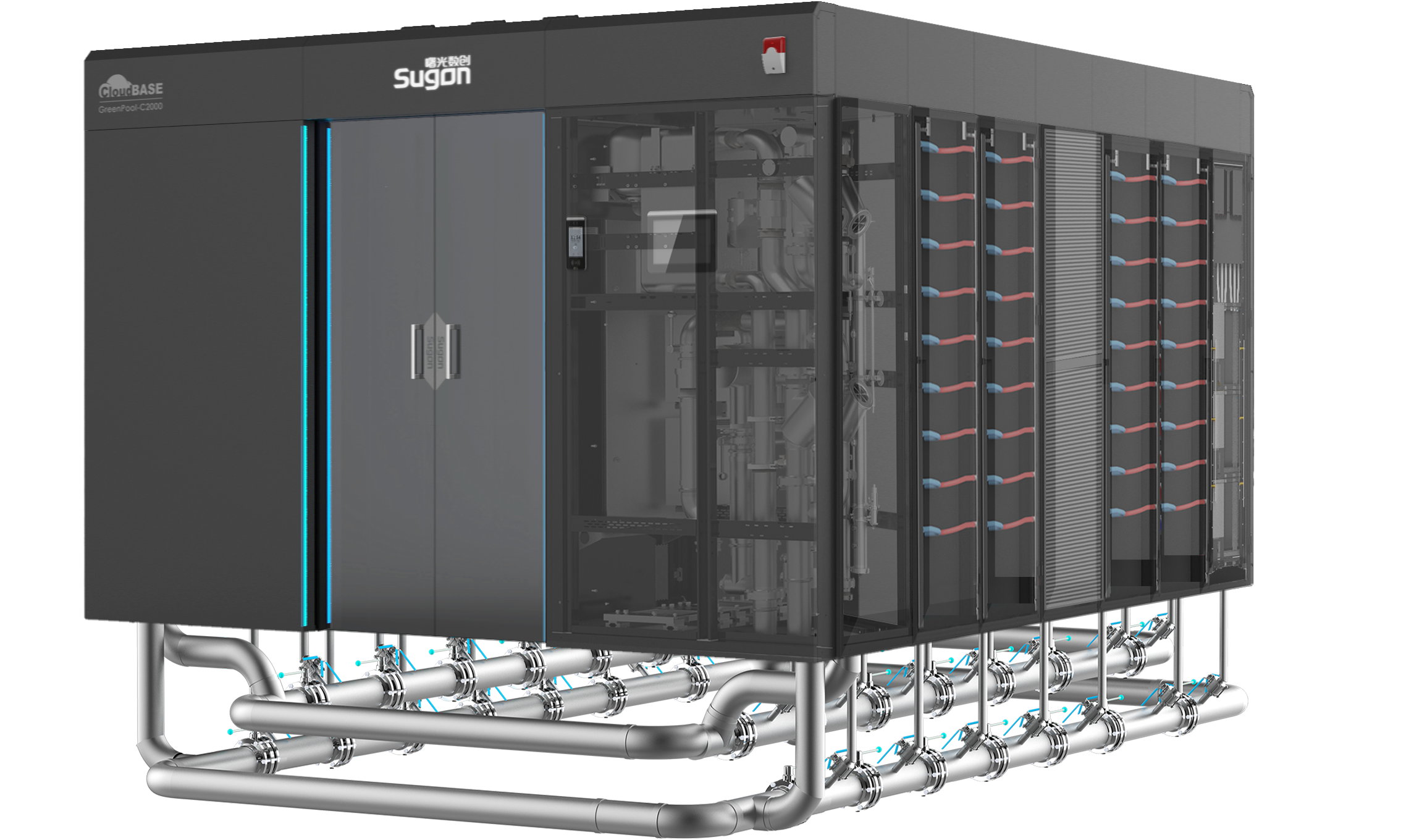 新一代一體化風(fēng)液混冷先進(jìn)數(shù)據(jù)中心（C7000 2.0）